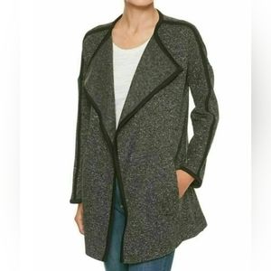 Banana Republic Open Front Gray Jacket Cardigan